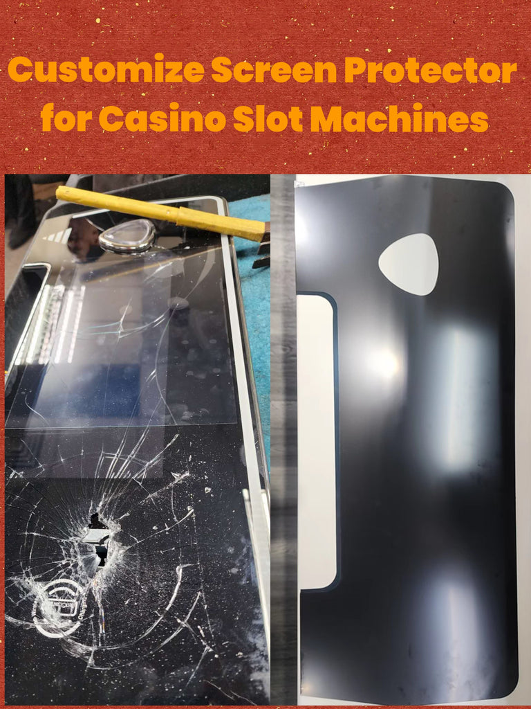 Custom Screen Protectors for Casino Slot Machines-G-Tel Glass Factory